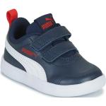 Marineblaue Puma Courtflex Low Sneaker für Kinder Größe 27 