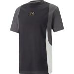 Schwarze Puma King Top T-Shirts aus Baumwolle für Herren Größe M 