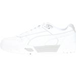 Puma, Klassische Weiße Graue Sneakers White, Herren, Größe: 42 EU