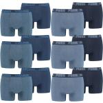 Blaue Casual Puma Basic Boxer-Briefs & Retropants aus Baumwolle für Herren Größe M 6-teilig 
