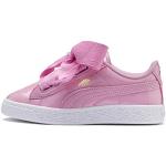 Puma Mädchen Basket Heart Patent PS Sneaker, Pink