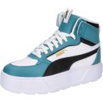 Reduzierte Blaue Puma Karmen Rebelle High Top Sneaker & Sneaker Boots für Kinder Größe 36 mit Absatzhöhe bis 3cm 