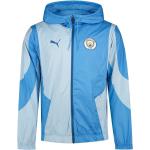 Puma Manchester City 23/24 Prematch Jacket regal blue/silver sky