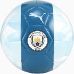 PUMA Manchester City FtblCore Fußball | Mit Aucun | Silber/Blau | Größe: 5 Silver Sky-Lake Blue 084148_12_5