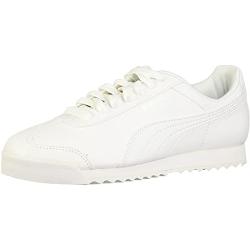 Puma Men's Roma Athletic Shoes White, White, 12