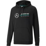 Schwarze Sportliche Mercedes Benz Merchandise Herrenhoodies & Herrenkapuzenpullover mit Automotiv Größe XS 