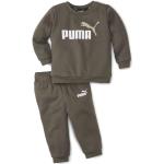 Puma Minicats Essential Crew Jogginganzug Baby - khaki 62