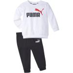 Puma Minicats Essential Crew Jogginganzug Baby - schwarz/weiß 74
