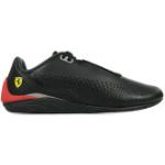 Schwarze Puma Ferrari Low Sneaker mit Schnürsenkel für Herren 