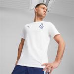 Reduzierte Weiße Puma T-Shirts aus Jersey für Herren Größe XXL 