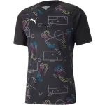 Puma Neymar Jr. Fußball Trainings Shirt Tee Trikot für Herren schwarz
