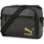 Schwarze Puma Originals Schultertaschen & Shoulderbags mit Reißverschluss mit Innentaschen Klein 