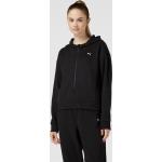 Reduzierte Schwarze Puma Performance Zip Hoodies & Sweatjacken aus Baumwolle mit Kapuze für Damen Größe XL 