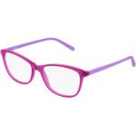 Rosa Puma Rechteckige Vollrand Brillen aus Kunststoff für Damen 