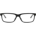Schwarze Puma Rechteckige Vollrand Brillen aus Kunststoff für Kinder 
