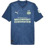 PUMA PSV Eindhoven 23/24 Ausweichtrikot Herren | Mit Aucun | Blau/Gelb | Größe: S