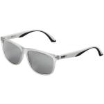 Silberne Puma Quadratische Verspiegelte Sonnenbrillen für Herren 