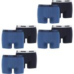 Blaue Casual Puma Basic Boxer-Briefs & Retropants aus Baumwolle für Herren Größe XL 8-teilig 