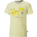 Gelbe Puma Pokemon Kinder T-Shirts aus Baumwolle Größe 152 