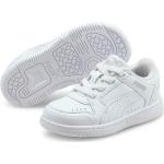 Weiße Puma Rebound JOY Low Sneaker aus Gummi für Damen Größe 27 