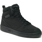 Schwarze High Top Sneaker & Sneaker Boots ohne Verschluss aus Stoff wasserabweisend für Herren Größe 43,5 