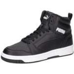 Reduzierte Schwarze Puma Rebound High Top Sneaker & Sneaker Boots für Kinder Größe 39 