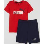 Weiße Puma Fit Hosen und Oberteile für Kinder aus Baumwolle für Jungen Größe 128 