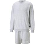 PUMA Relaxed Sweat Suit Trainingsanzug, Grau-Light Gray Heather, S