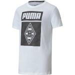 Schwarze Puma Borussia Mönchengladbach Kinder T-Shirts aus Baumwolle Größe 140 