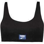 Schwarze Puma Bikini-Tops für Damen Größe S 