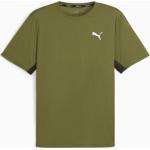 Reduzierte Olivgrüne Puma Green T-Shirts für Herren Größe S 