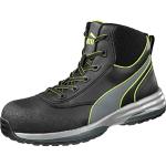 Grüne Puma Safety High Top Sneaker & Sneaker Boots mit Kunststoffkappe für Herren Größe 41 