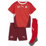 PUMA Schweiz 2024 Fußball Heimtrikot Minikit | Mit Aucun | Rot | Größe: 110 PUMA Red-Team Regal Red 773962_01_110