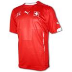 Puma Schweiz Heimtrikot rot Suisse Home Shirt Fußball Trikot Fan Jersey EM WM, Größe:L