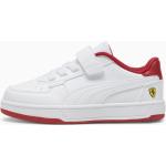 PUMA Scuderia Ferrari Caven 2.0 Sneakers Kinder Schuhe | Mit Aucun | Weiß | Größe: 34.5 PUMA White-PUMA White 308161_02_34-5