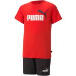 Reduzierte Rote Sportliche Puma Hosen und Oberteile für Kinder aus Jersey Größe 176 