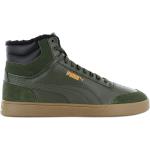 Grüne Puma Shuffle High Top Sneaker & Sneaker Boots aus Leder Gefüttert für Herren für den für den Winter 