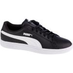 Schwarze Puma Smash Low Sneaker mit Schnürsenkel aus Leder für Herren Größe 42 