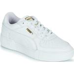 Reduzierte Weiße Puma CA Pro Low Sneaker aus Leder für Herren Größe 38 