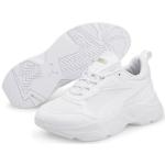Sneaker PUMA "Cassia Sneakers Damen" beige (white team gold beige) Schuhe