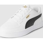Weiße Puma Caven Low Sneaker mit Schnürsenkel aus Textil für Herren Größe 44 