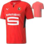 Puma Stade Rennes Heim Trikot 21 22 rot Stade Rennais Home Shirt Jersey Gr.S-3XL