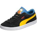 Suede Garfield Sneaker, 38.5 EU, schwarz blau gelb