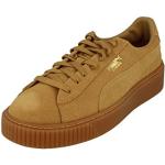 PUMA Suede Platform Damen Sneaker Oatmeal-Gold UK 3_Adults_FR 35.5