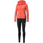 Puma Sweat Suit Trainingsanzug Damen - orange/schwarz-L