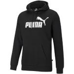 Schwarze Puma Essentials Herrensweatshirts Größe XS 