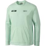 Reduzierte Mintgrüne Casual Puma Rundhals-Ausschnitt Herrensweatshirts Größe S 