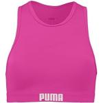 Pinke Bikini-Tops aus Polyamid gepolstert mit Racerback für Damen Größe XS 1-teilig für den für den Sommer 