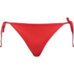 Rote Puma Bikinihosen zum Binden ohne Verschluss aus Nylon für Damen Größe L 