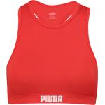 Rote Puma Racer Bikini-Tops mit Racerback für Damen Größe L 